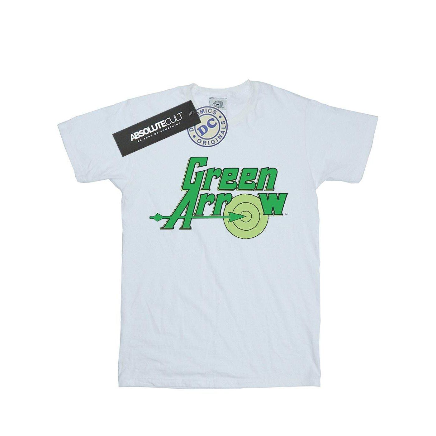 Tshirt Herren Weiss S von Green Arrow