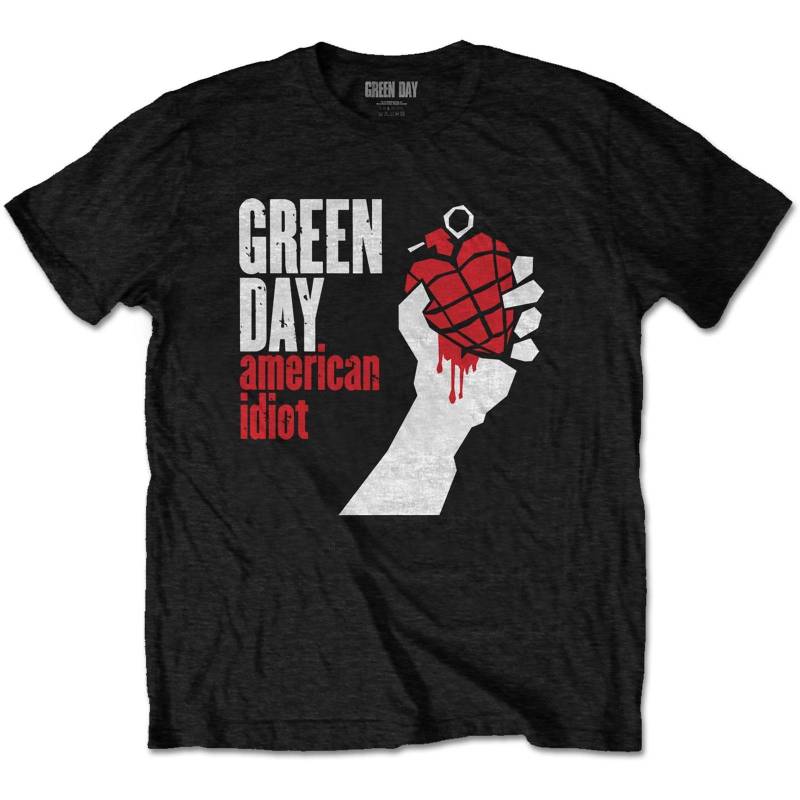 Green Day - American Idiot TShirt, für Damen, Schwarz, Größe 3XL von Green Day