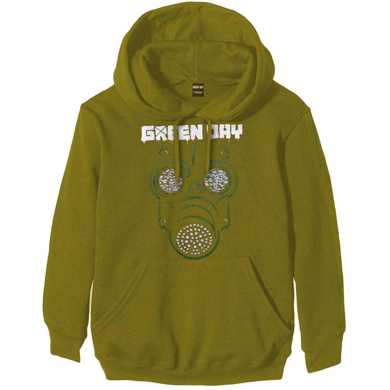 Green Day - Kapuzenpullover, für Damen, Grün, Größe L von Green Day