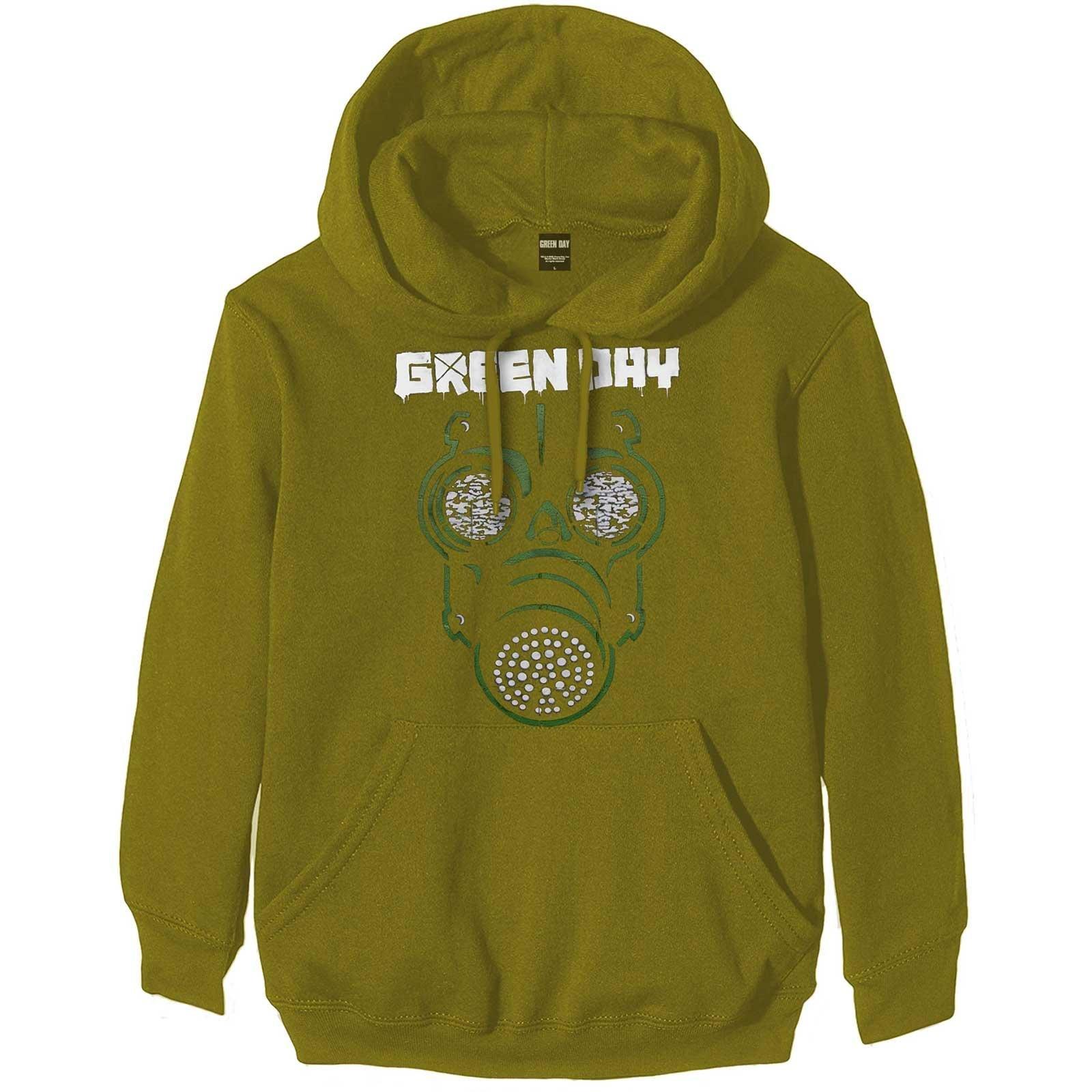 Green Day - Kapuzenpullover, für Damen, Grün, Größe M von Green Day