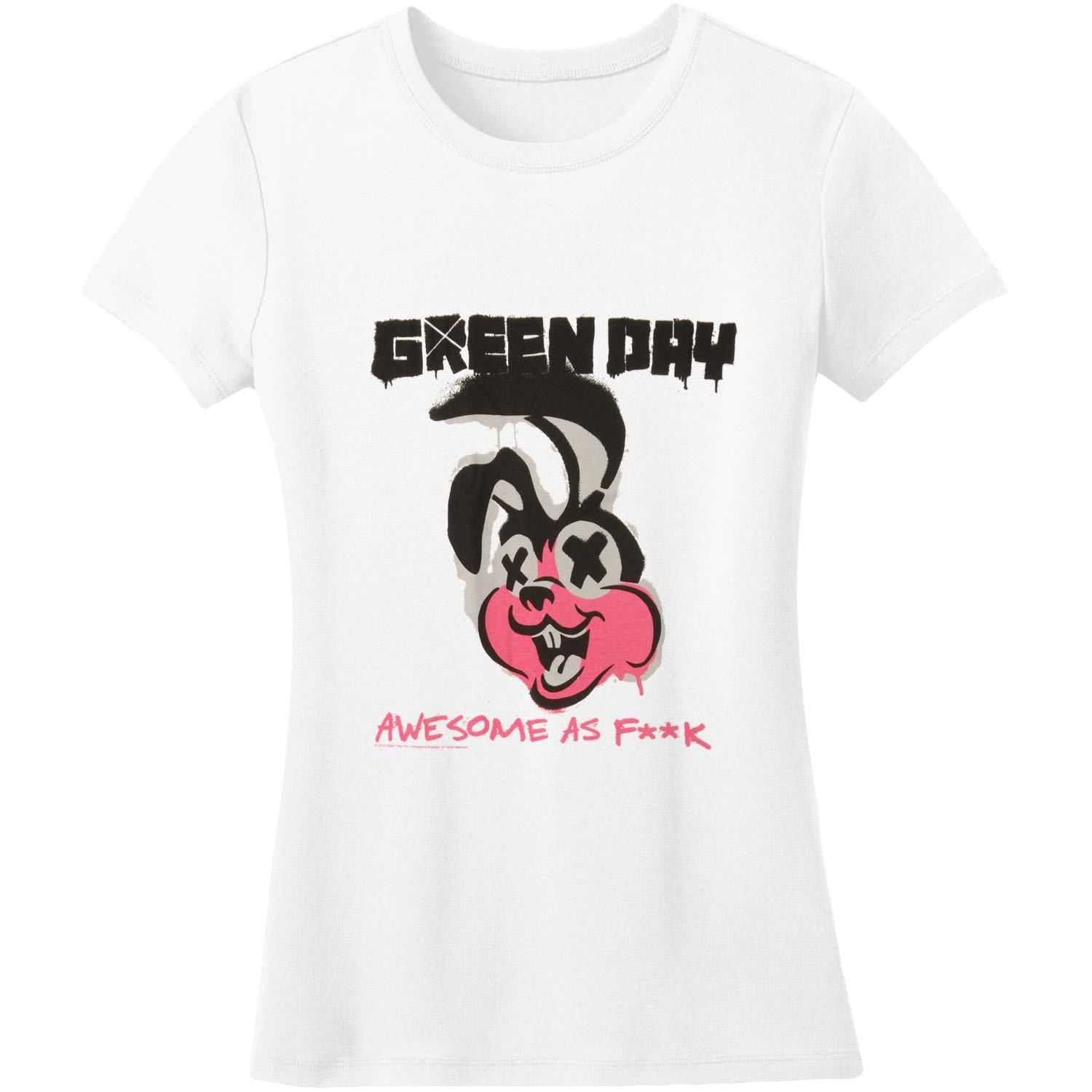 Road Kill Tshirt Damen Weiss M von Green Day