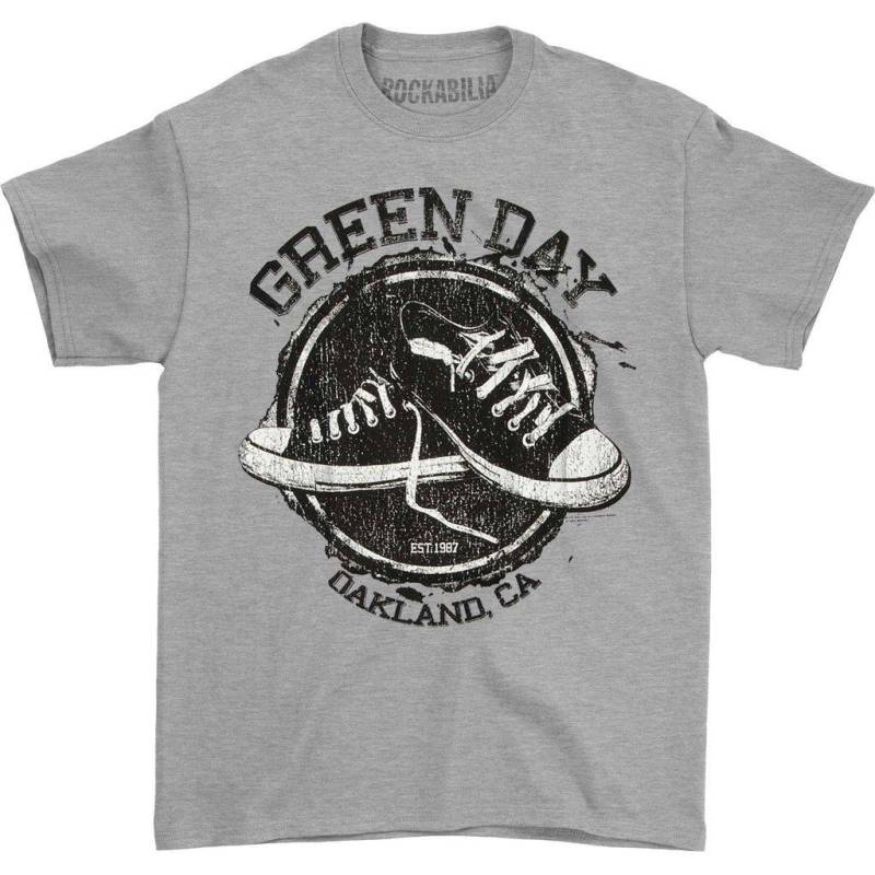 Tshirt Damen Grau M von Green Day