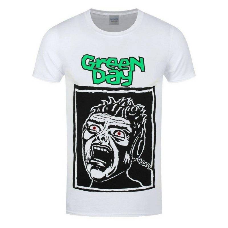 Green Day - TShirt, für Damen, Weiss, Größe L von Green Day