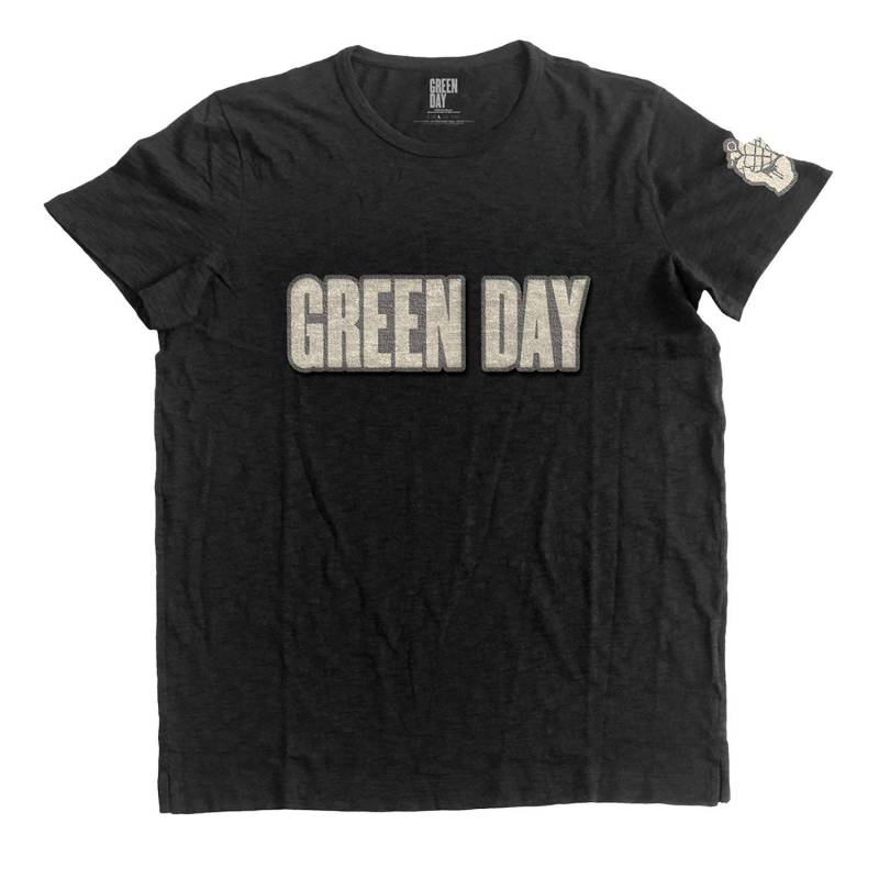 Tshirt Logo Damen Schwarz L von Green Day