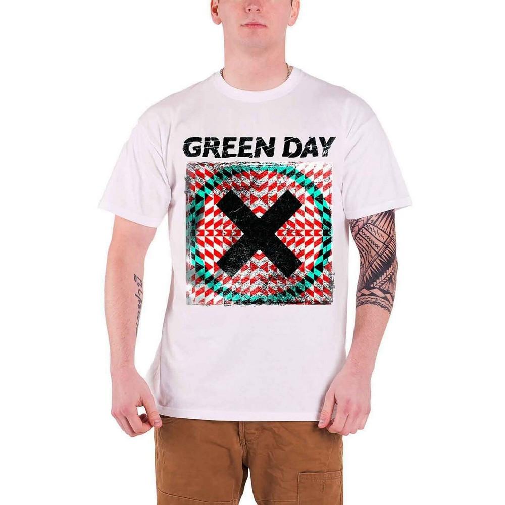 Xllusion Tshirt Damen Weiss L von Green Day