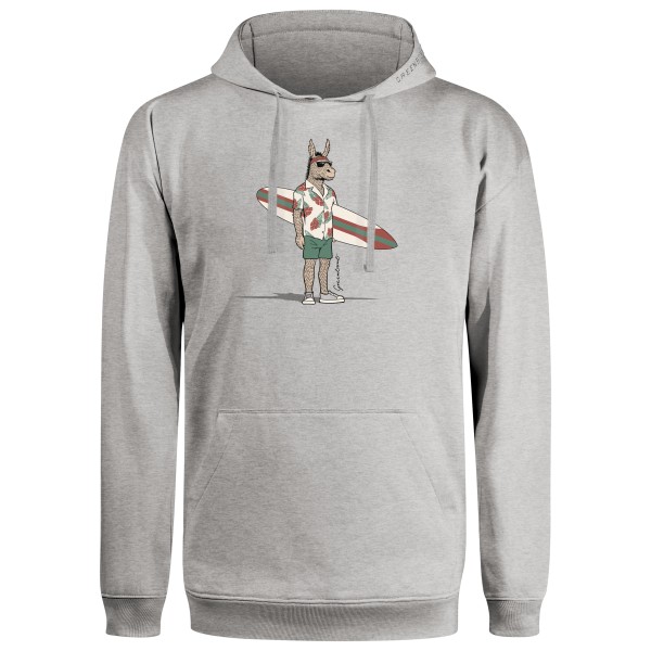 GreenBomb - Animal Donkey Surf Joy Hoodie - Hoodie Gr L;M;S;XL;XXL grau von GreenBomb