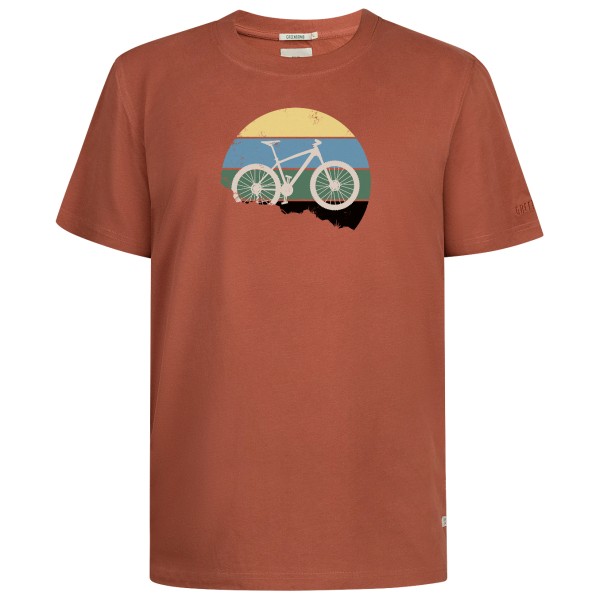 GreenBomb - Bike Downhill Fusion T-Shirt Cotton - T-Shirt Gr L;M;S;XL;XXL rot/braun von GreenBomb