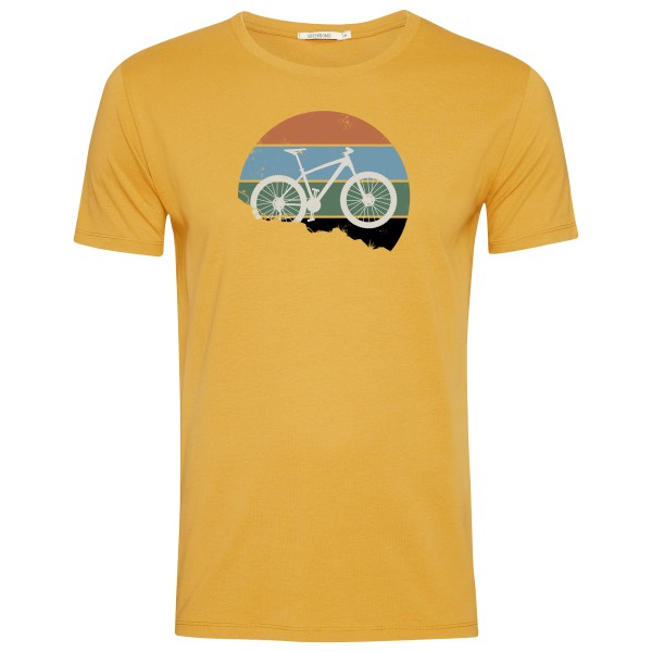 GreenBomb - Bike Downhill Guide T-Shirt Cotton - T-Shirt Gr L;M;S;XL;XXL beige;schwarz von GreenBomb