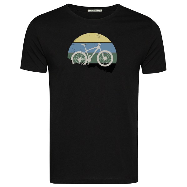 GreenBomb - Bike Downhill Guide T-Shirt Cotton - T-Shirt Gr L schwarz von GreenBomb