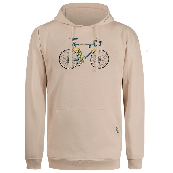 GreenBomb - Bike Knut Joy Hoodie Cotton - Hoodie Gr L beige von GreenBomb