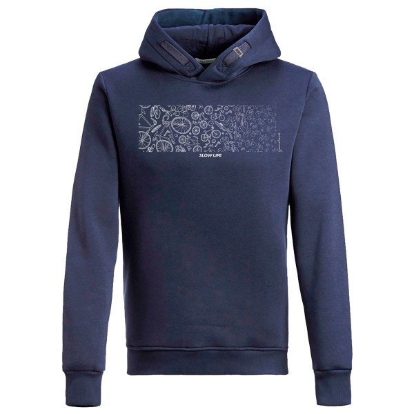 GreenBomb - Bike Slow Star - Hoodie Gr M blau von GreenBomb