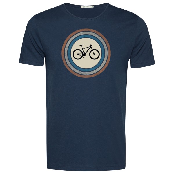 GreenBomb - Bike Target Spice T-Shirt Cotton - T-Shirt Gr L;M;S;XL;XXL blau von GreenBomb