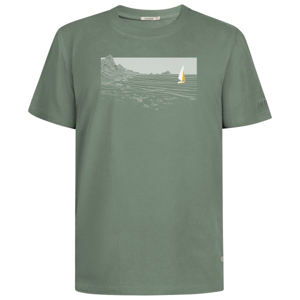 GreenBomb - Nature Cliffsail Fusion T-Shirt - T-Shirt Gr L grün/oliv von GreenBomb