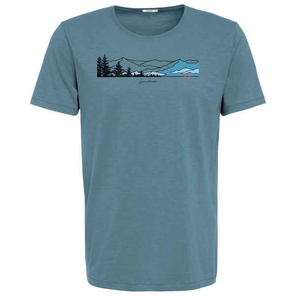 GreenBomb - Nature Hike Together Spice T-Shirt - T-Shirt Gr S türkis von GreenBomb