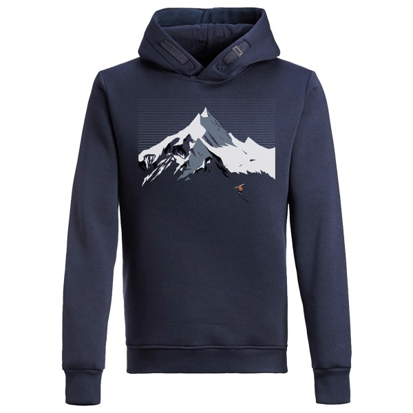 GreenBomb - Nature Mountain Ski Star Hoodie Cotton - Hoodie Gr L;M;S;XL blau von GreenBomb