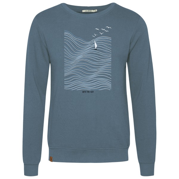 GreenBomb - Nature Sea Vibes Wild Pullover - Pullover Gr L;M;S;XL;XXL grau von GreenBomb