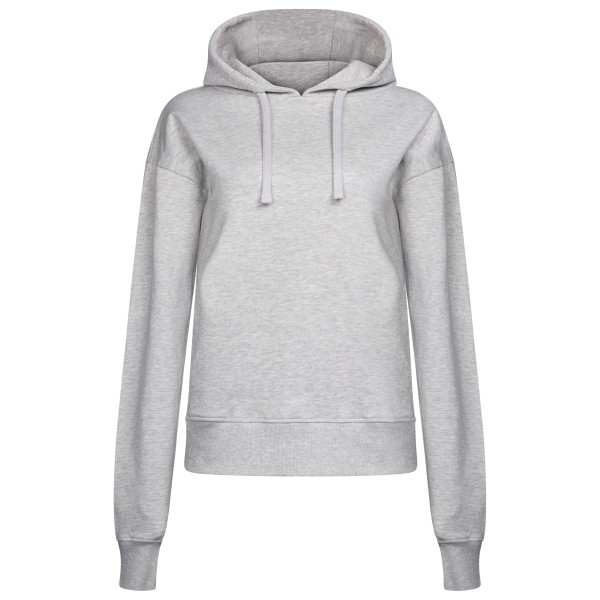 GreenBomb - Women's Basic Flipper Pullover - Hoodie Gr L grau von GreenBomb