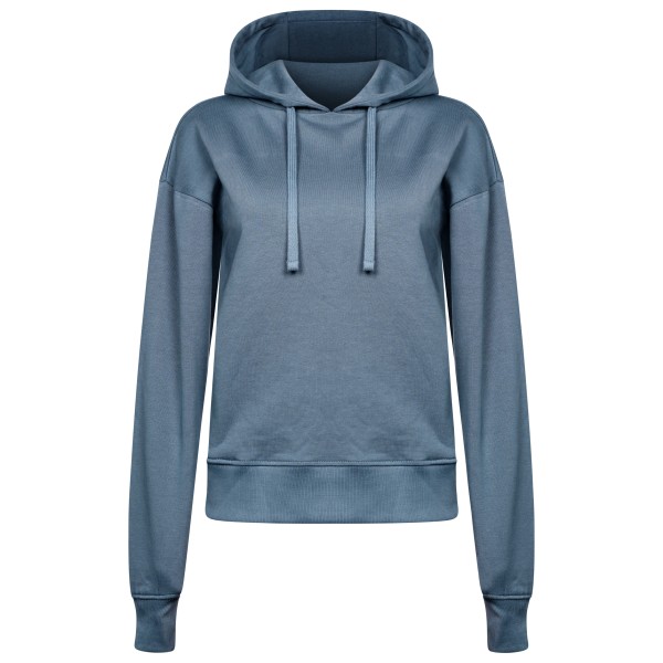 GreenBomb - Women's Basic Flipper Pullover - Hoodie Gr S grau/blau von GreenBomb