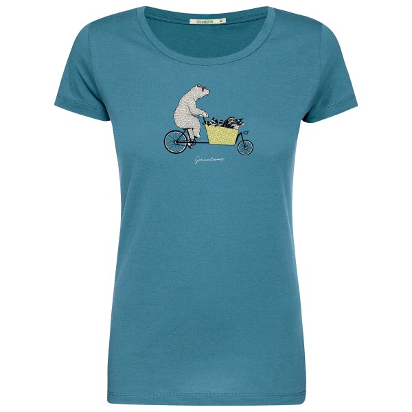 GreenBomb - Women's Bike Cargo Raccoon Loves T-Shirt - T-Shirt Gr XL türkis GreenBomb - Women's Bike Cargo Raccoon Loves T-Shirt - T-Shirt Gr XL türkis von GreenBomb
