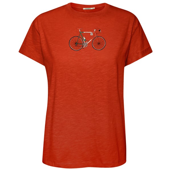 GreenBomb - Women's Bike Italy Stop T-Shirt - T-Shirt Gr L rot von GreenBomb