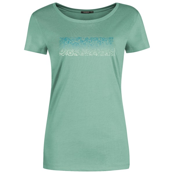 GreenBomb - Women's Bike Lucky Loves T-Shirt Cotton - T-Shirt Gr M türkis von GreenBomb