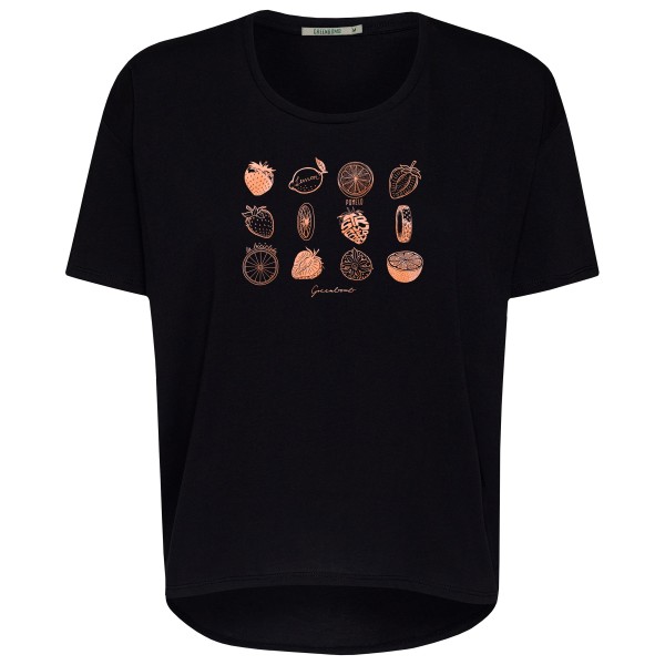 GreenBomb - Women's Bike Strawberry Feel T-Shirt - T-Shirt Gr M schwarz von GreenBomb