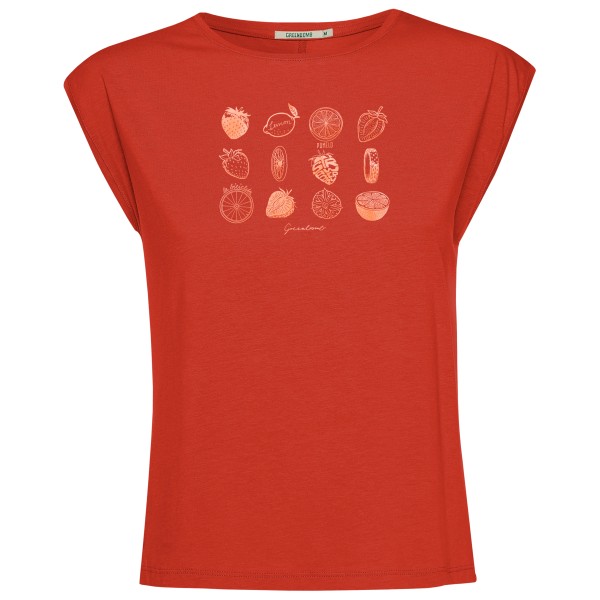 GreenBomb - Women's Bike Strawberry Timid Top - T-Shirt Gr S rot GreenBomb - Women's Bike Strawberry Timid Top - T-Shirt Gr S rot von GreenBomb