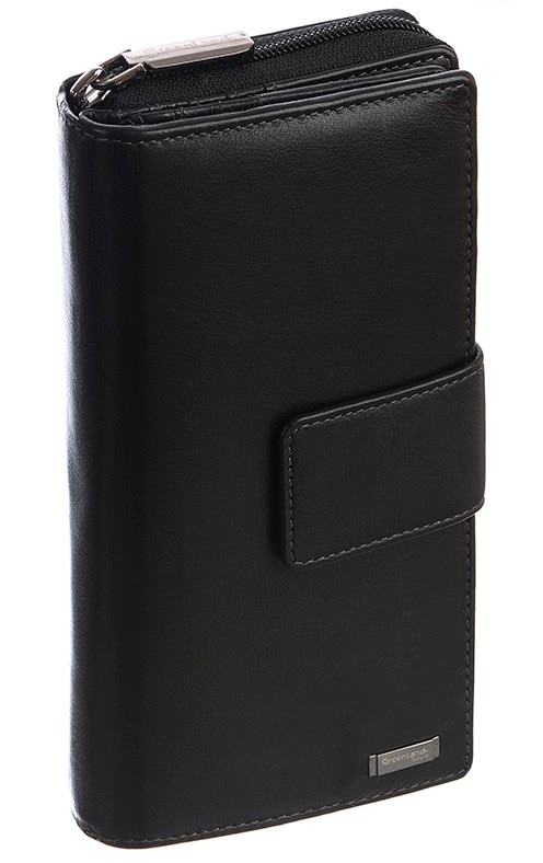 GreenLand Nature Geldbörse »Black Nappa«, mit RFID-Schutz GreenLand Nature Geldbörse »Black Nappa«, mit RFID-Schutz von GreenLand Nature