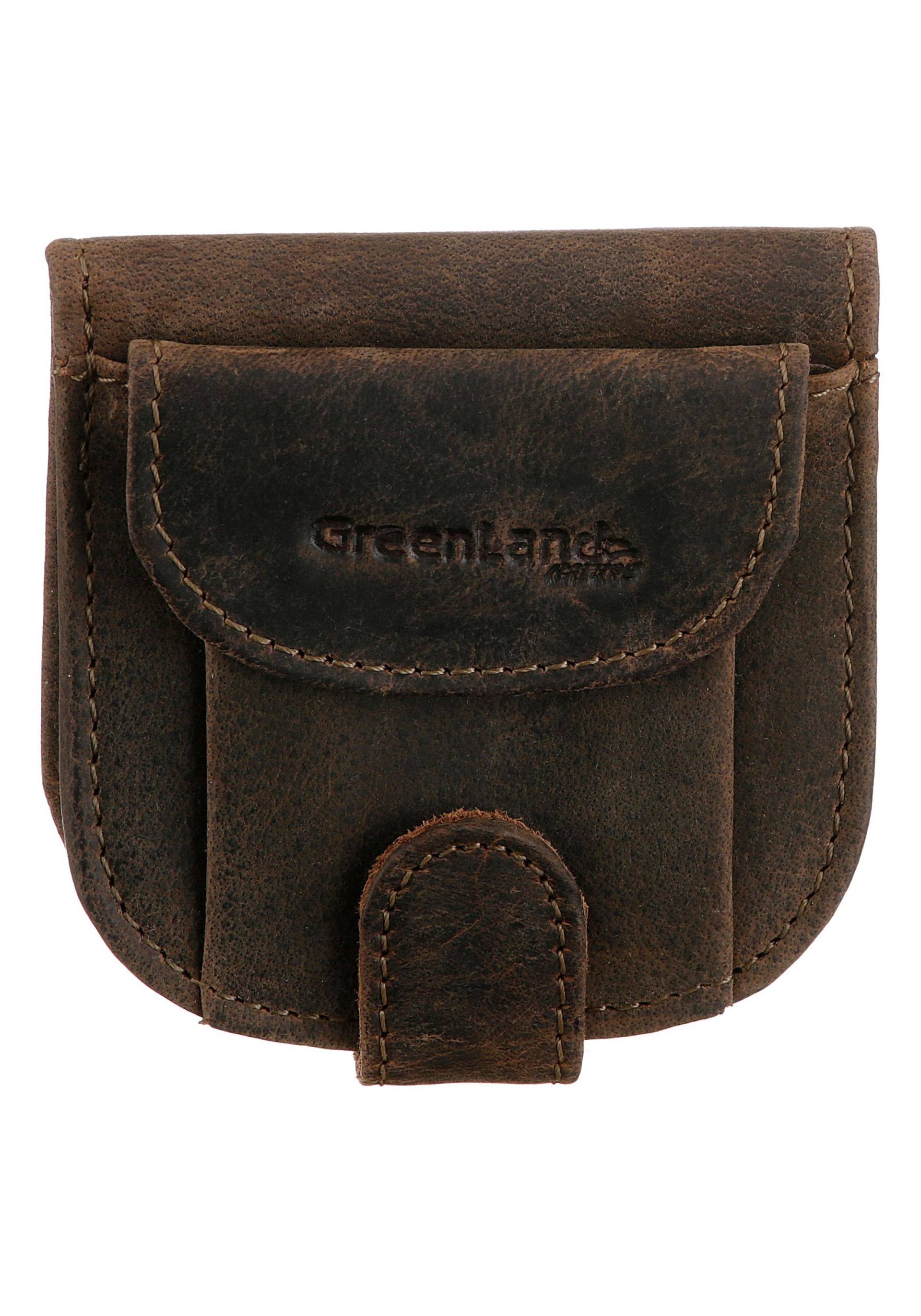 GreenLand Nature Geldbörse »Stone«, aus echtem Leder, im kleinen Format GreenLand Nature Geldbörse »Stone«, aus echtem Leder, im kleinen Format von GreenLand Nature