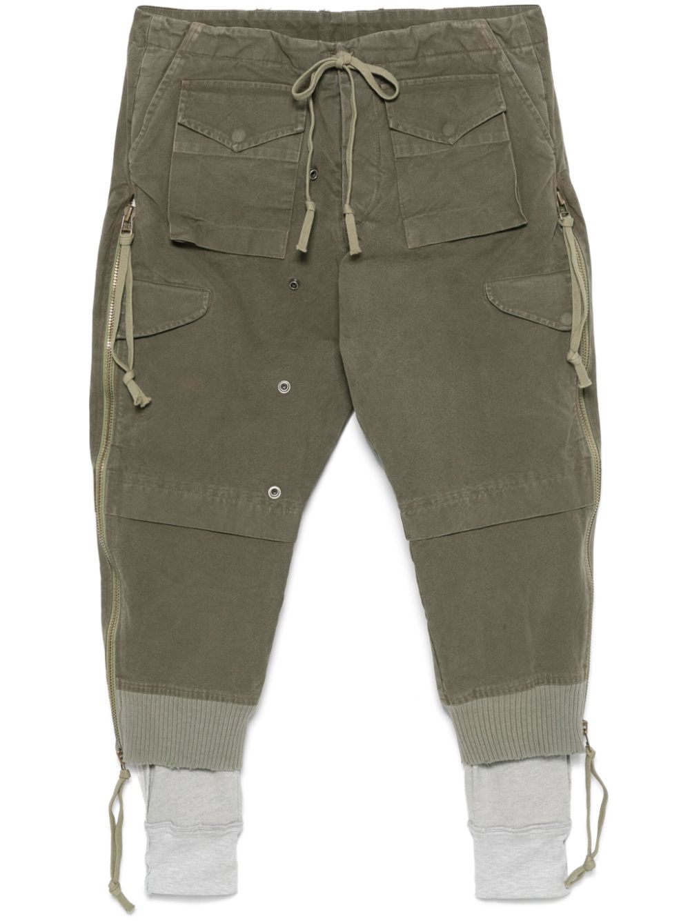 Greg Lauren Army Lounging trousers - Green von Greg Lauren