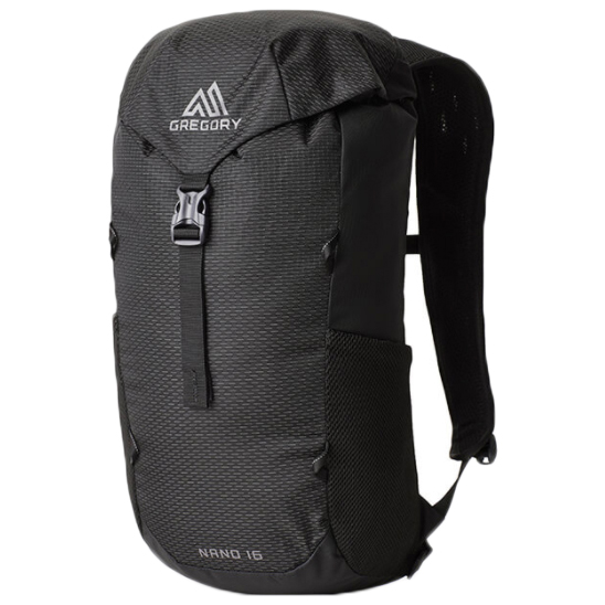 Gregory - Nano 16 - Daypack Gr 16 l schwarz/grau von Gregory