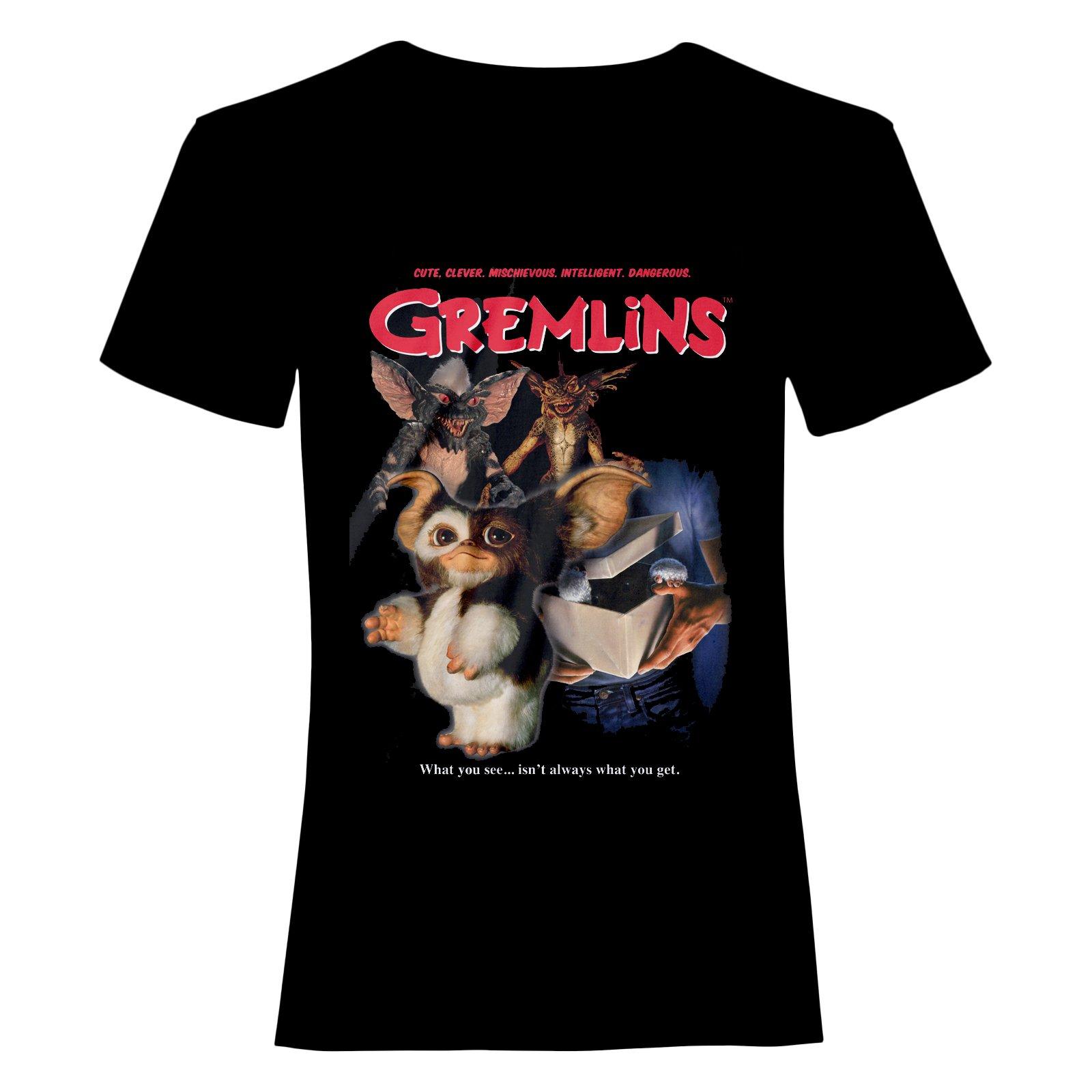 T-shirt Damen Schwarz XXL von Gremlins