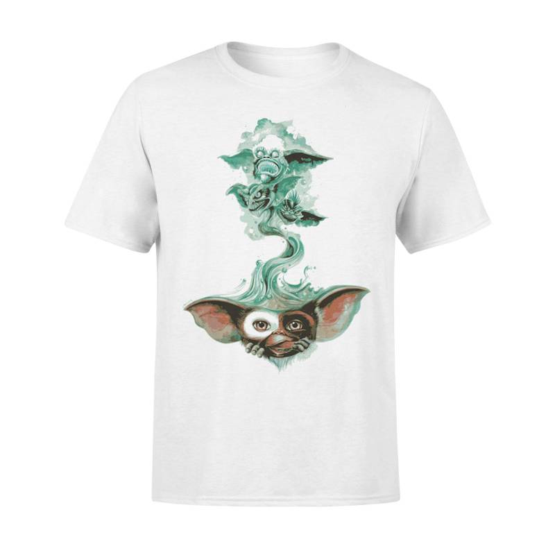 Tshirt Kurz Geschnitten Damen Weiss L von Gremlins