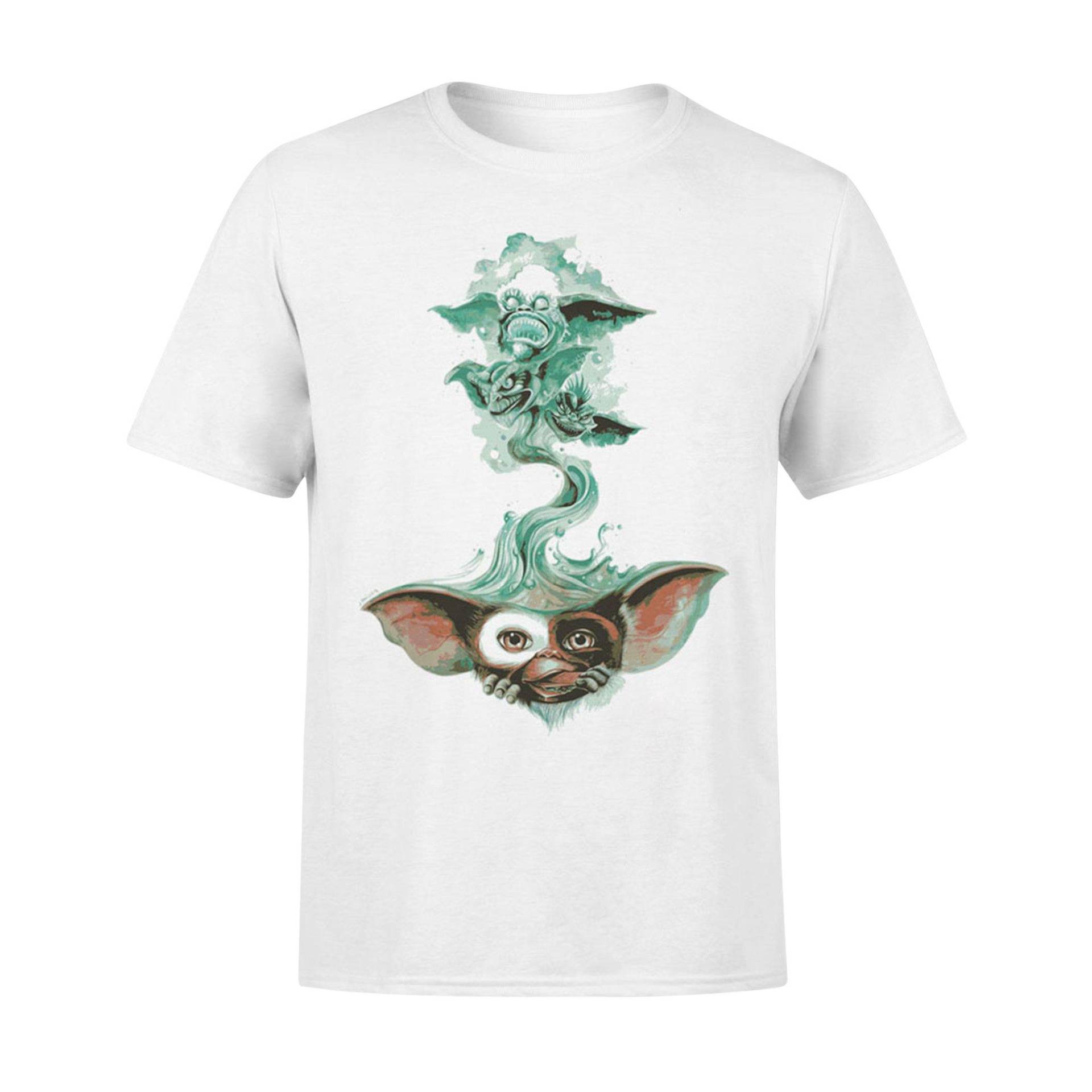 Tshirt Kurz Geschnitten Damen Weiss XL von Gremlins