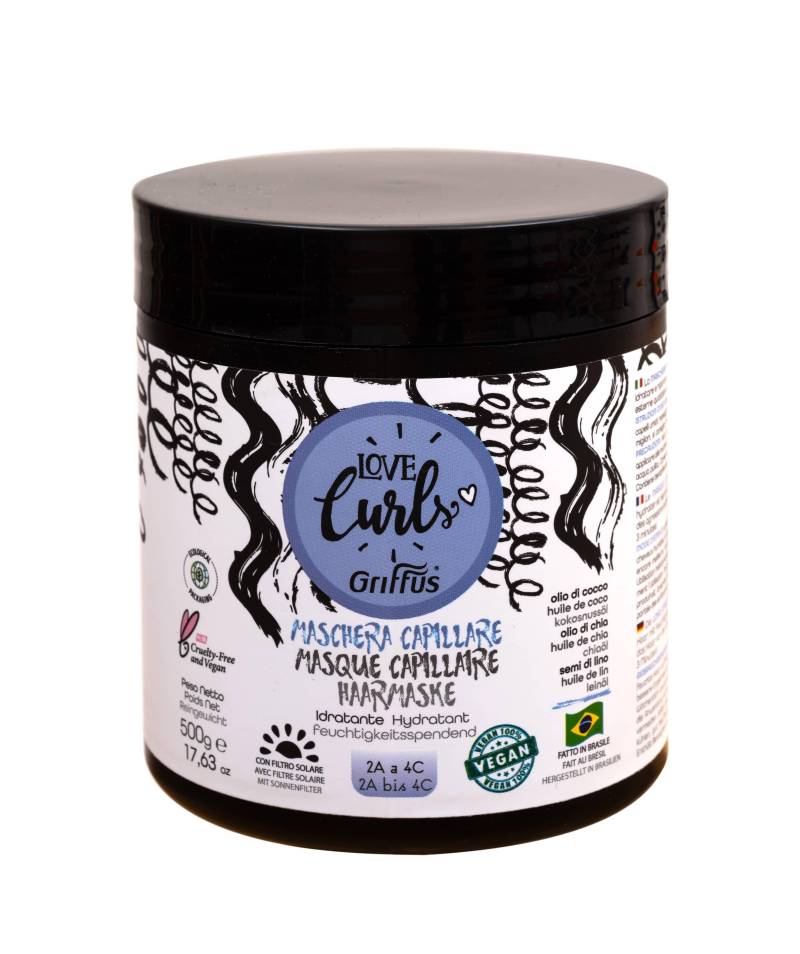 Love Curls Haarmaske 500 Gr Lockiges Haar Damen  ONE SIZE von Griffus