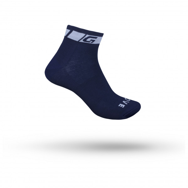 GripGrab - Classic Low Cut Sock - Velosocken Gr 35-38 - XS;38-41 - S;41-44 - M;44-47 - L blau/weiß;grün;schwarz;weiß von GripGrab