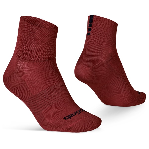 GripGrab - Lightweight SL Short Sock - Velosocken Gr 35-38 - XS;38-41 - S;41-44 - M;44-47 - L blau;bunt;rot;schwarz;weiß von GripGrab