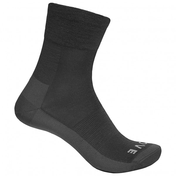 GripGrab - Merino Lightweight SL Sock - Velosocken Gr XS schwarz/grau von GripGrab