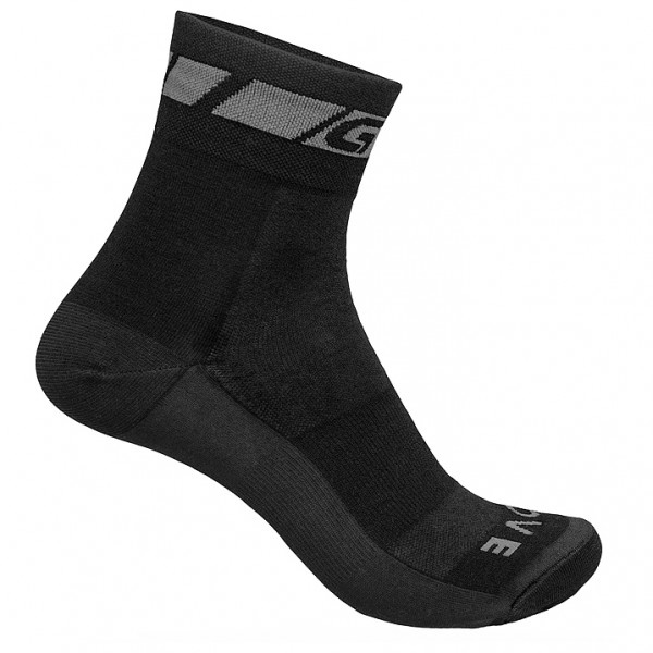 GripGrab - Merino Regular Cut Sock - Velosocken Gr 38-41 - S;41-44 - M;44-47 - L schwarz von GripGrab