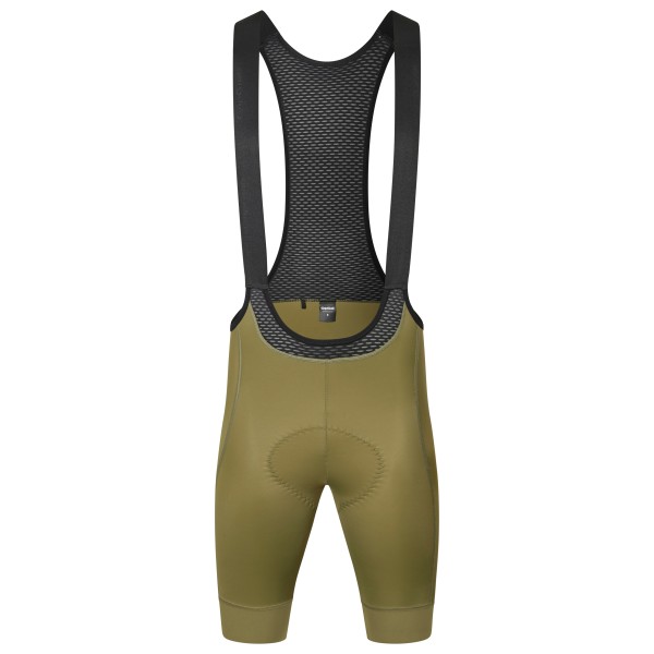 GripGrab - PACR Bib Shorts - Velohose Gr L oliv von GripGrab