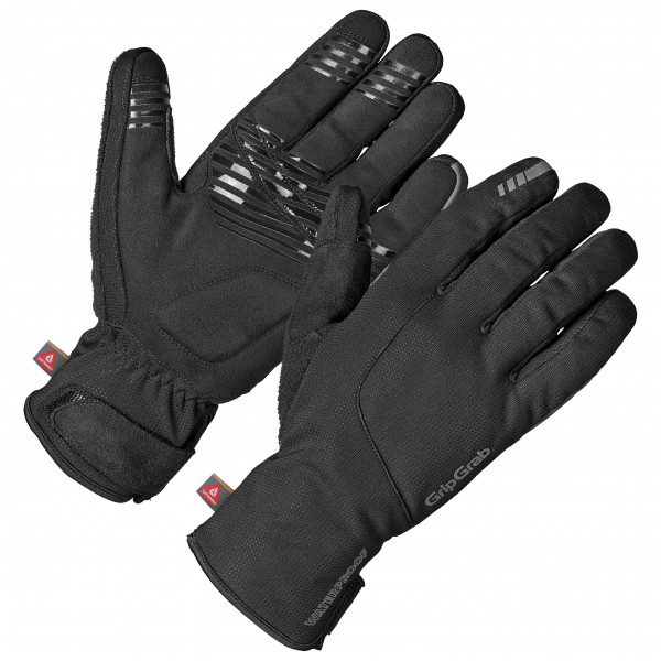 GripGrab - Polaris 2 Waterproof Winter Gloves - Handschuhe Gr L - 10;M - 9;S - 8;XL - 11;XS - 7;XXL - 12 schwarz/grau von GripGrab