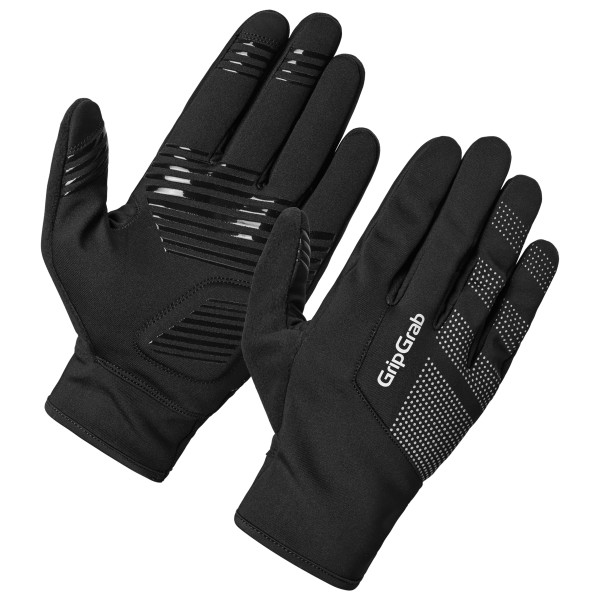 GripGrab - Ride II Windproof Spring-Autumn Gloves - Handschuhe Gr L - 10 schwarz von GripGrab