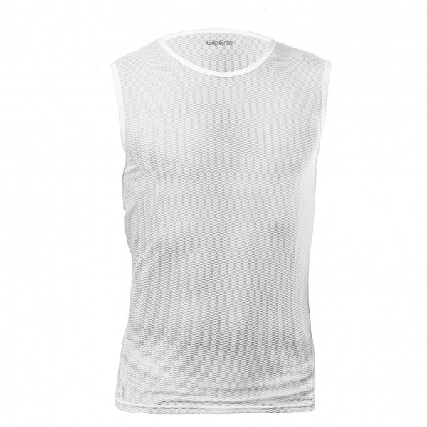 GripGrab - Ultralight Sleeveless Mesh Baselayer - Funktionsshirt Gr L;M;S;XL;XXL grau/weiß;schwarz von GripGrab