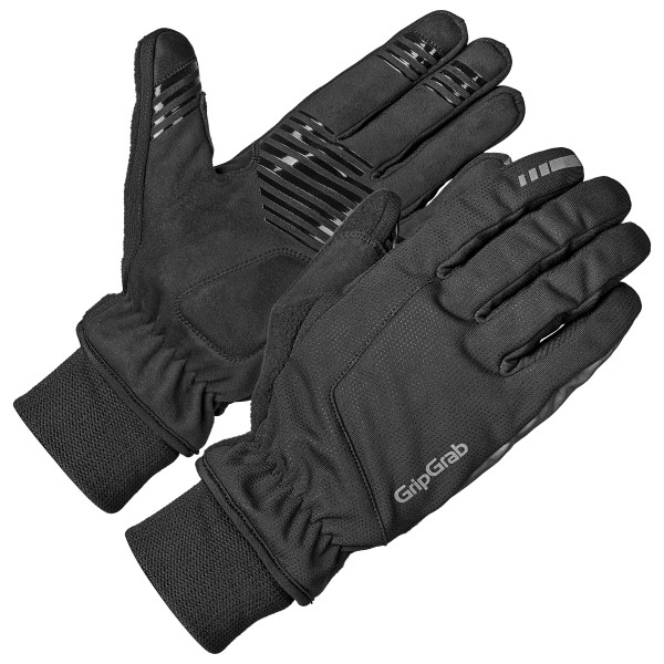 GripGrab - Windster 2 Windproof Winter Gloves - Handschuhe Gr L - 10;M - 9;S - 8;XL - 11;XS - 7;XXL - 12 grau/schwarz von GripGrab