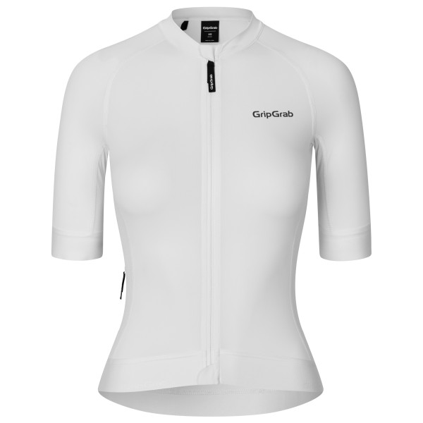 GripGrab - Women's PACR Short Sleeve Jersey - Velotrikot Gr L grau/weiß von GripGrab