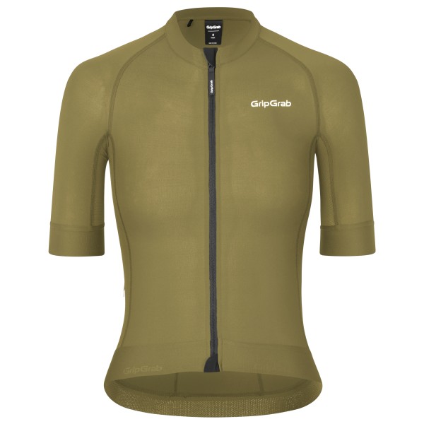 GripGrab - Women's Pace S/S Jersey - Velotrikot Gr L oliv von GripGrab