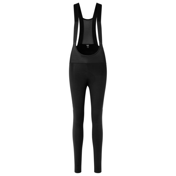 GripGrab - Women's ThermaShell Water-Resistant Bib Tights - Velohose Gr L;M;S;XL;XS schwarz von GripGrab