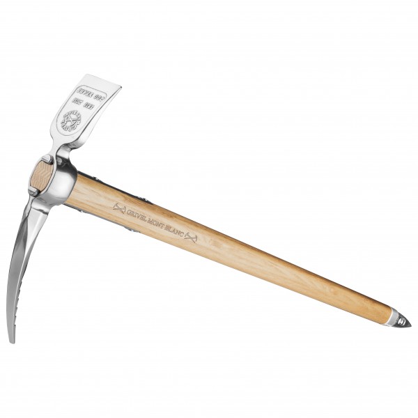 Grivel - Ice Axe 200 - Eispickel Gr 65 cm wood /grau von Grivel