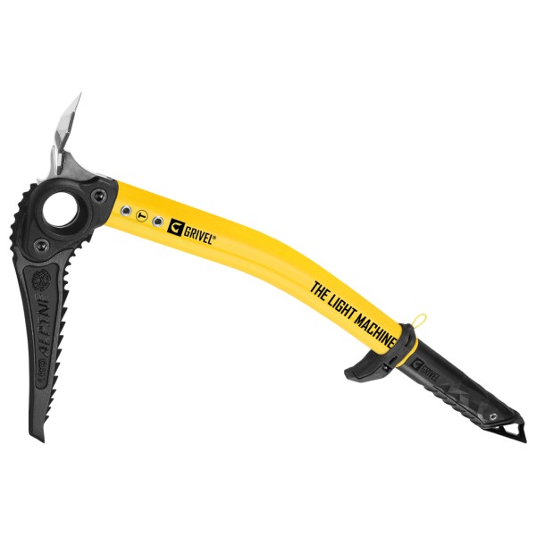 Grivel - Ice Axe The Light Machine Alpine + Adze Vario - Eispickel Gr 50 cm gelb von Grivel