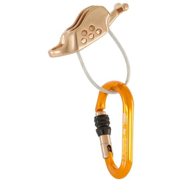 Grivel - Master Pro Belayer Kit - Sicherungsgerät grau/ gold von Grivel